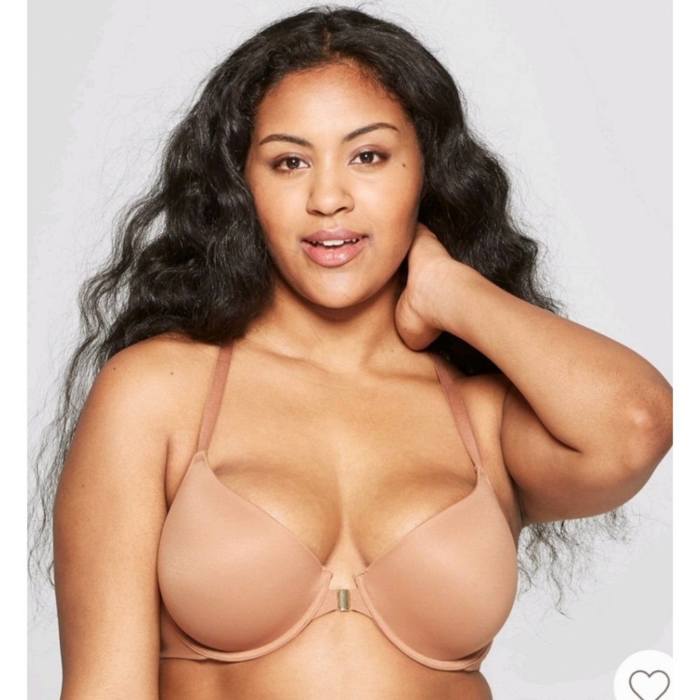 NEW Auden Ace Lightly Lined Demi Racerback Caramel Bra
